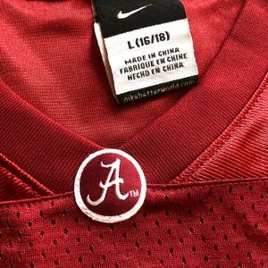 Roll Tide! University of Alabama Football Jersey!